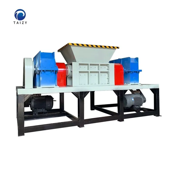 double shaft shredder machine (2)